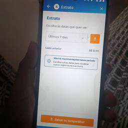 Antes - Edición de extracto de app bancaria
