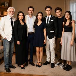 After - AI Family Portrait Creator
