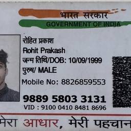 Aadhaar DOB Edit