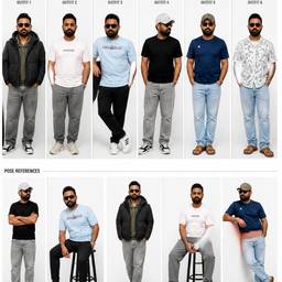 Male Character Reference Sheet