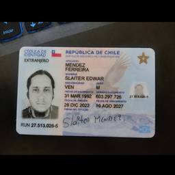 Chilean ID Expiry Date Edit