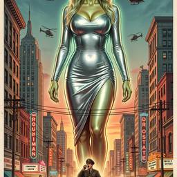 50-Foot Woman Pulp Poster