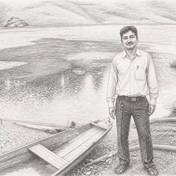 Pencil Sketch Portrait