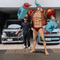 Depois - Personagem de Anime em Foto