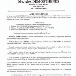 Legal Document Number Edit