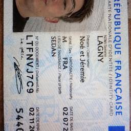 French ID Card Name Edit