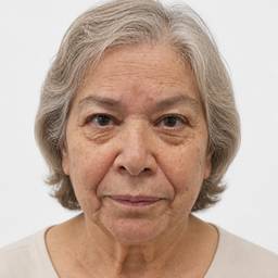 Après - Retouche de portrait de cheveux naturels