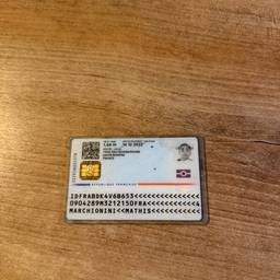 Antes - Editar número de tarjeta de identificación