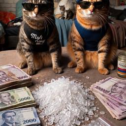 Après - Mème de Chats Gangsters