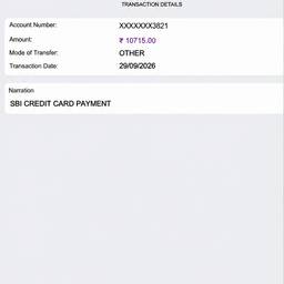 Bank Payment Date Edit