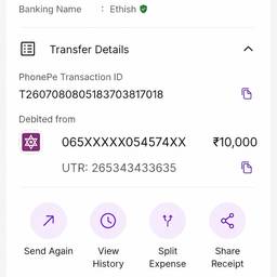 Payment Screenshot Amount Edit