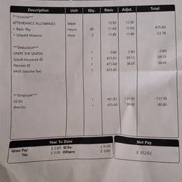 Después - Actualización de la fecha del recibo de nómina