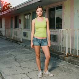 Roadside Motel Portrait
