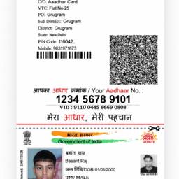 Aadhaar Card Photo Swap