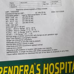 Ultrasound Report Date Edit