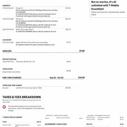 Remove Address from Bill
