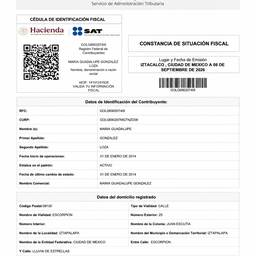 Clean Tax Document Scan
