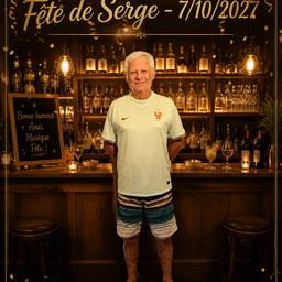 Serge's Party Invitation