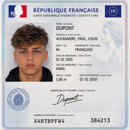 French National ID Card