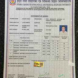 After - Cricket Marksheet Edit