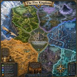 Fantasy Book Map Generator