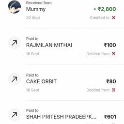 Payment Receipt Edit