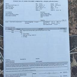 Bill of Lading Date Edit