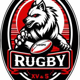 Rugby Wolf Logo Recolor
