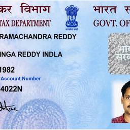 Clean PAN Card Crop