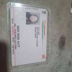 Before - Aadhaar Card DOB Edit