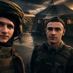 Cinematic Military Portrait