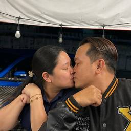 Couple Kiss Photo Edit