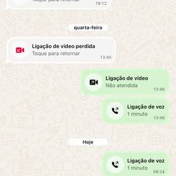Avant - Modifier l'heure dans un chat WhatsApp