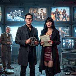 Después - Arte Clave de Serie de TV