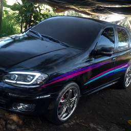 After - Custom Black Sedan Makeover
