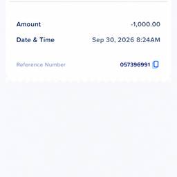 Transaction Receipt Edit