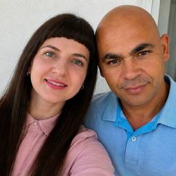 Couple Selfie Composite