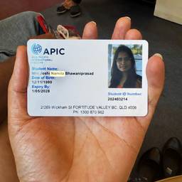 Student ID Expiry Year Edit