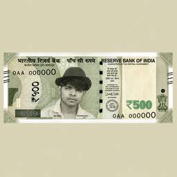 Rupee Banknote Face Swap