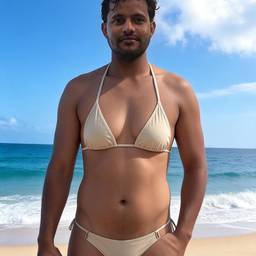 Beach Bikini Photo Edit