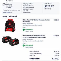 Amazon Receipt Edit